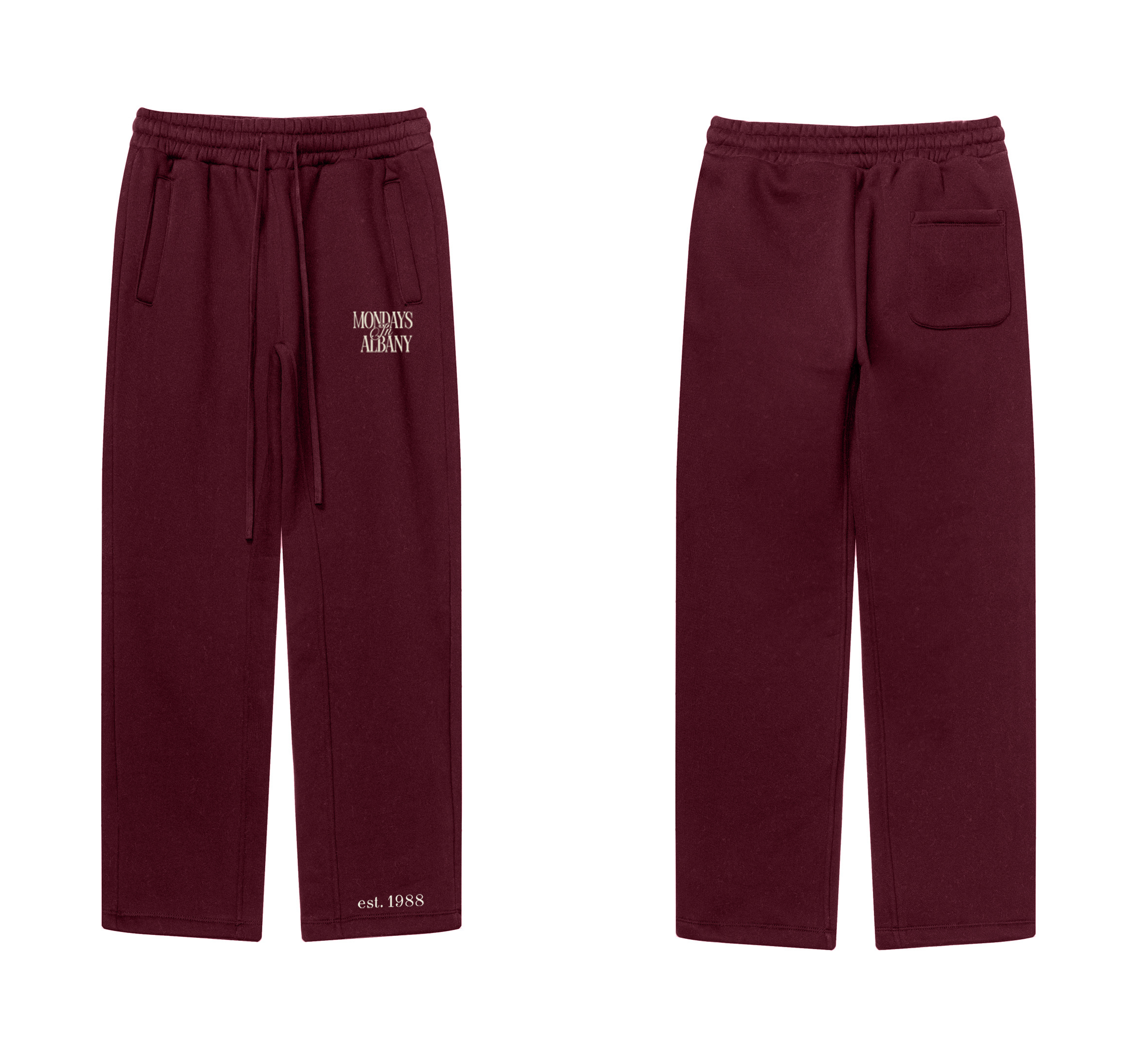 Sundays in Rome Wine Classic Straightleg Sweatpants