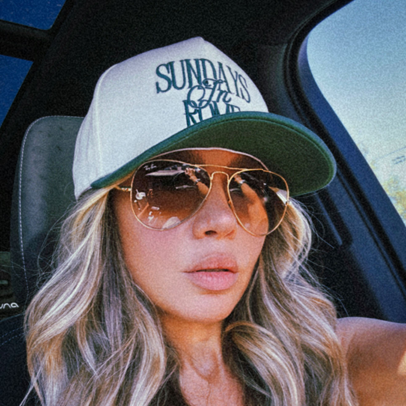 Roman Olive Hat - Beige/Green