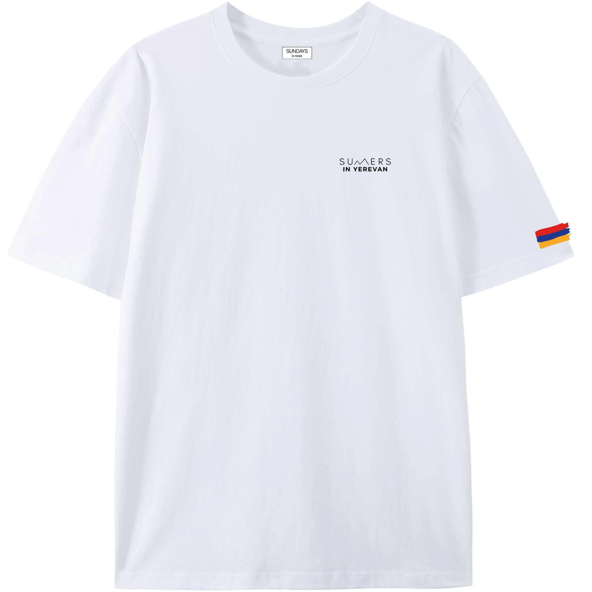 EXCLUSIVE - Summers in Yerevan Crew Tee White