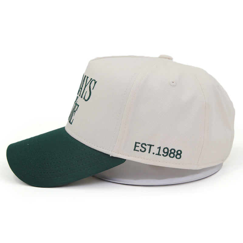 Roman Olive Hat - Beige/Green