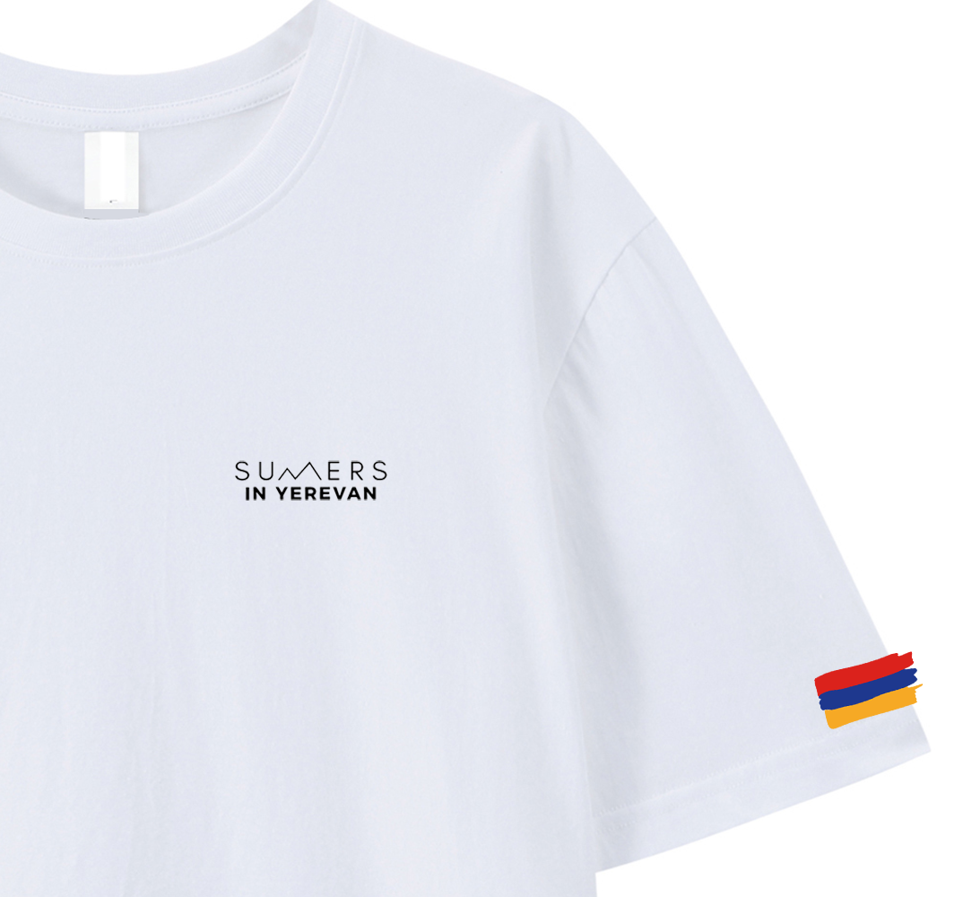EXCLUSIVE - Summers in Yerevan Crew Tee White